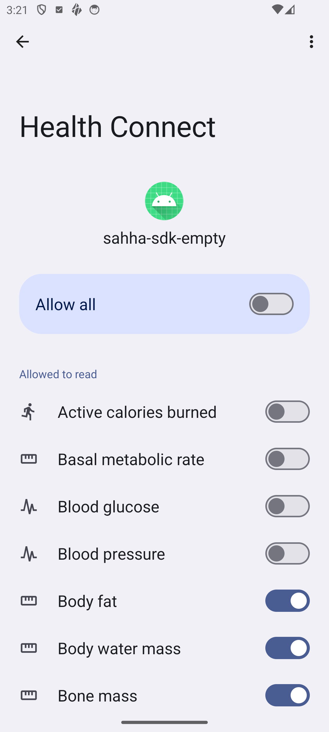 Using Health Connect